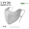 Mascarilla de Protección Solar de Verano con Soporte para Cartílago, Sensación Helada, Sin Costuras, Anti-UV, Ligera, Tridimensional, Adelgazante para el Rostro