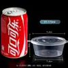 Vasos desechables para salsa, 25/50/100 recipientes pequeños para condimentos, Cajas para llevar de 2 piezas, Cajas para condimentos, 4 cajas para salsa