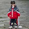 Conjunto de Forro Polar para Niños de Ultraman 2026 Nueva Colección de Invierno Chaqueta Cortavientos para Niños Abrigo de Algodón Espeso de Invierno para Niños