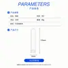 Preforma PET de grado alimenticio personalizada de 32 dientes y 80 g admite personalización a todo color, botella especial de gran capacidad para productos químicos de uso diario