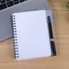 Cuaderno de espiral a5 portátil portátil papelería creativa cuaderno de espiral pp personalizado no en stock
