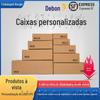 Caixas de Envio Atacado Personalizadas, Caixas Grandes e Pequenas Planas Espessadas e Reforçadas, Impressão em Lote, Personalização de Logo, Pedido Mínimo de 1 Peça