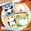 Notas adhesivas estilo chino con forma de panda motivacional, temática de chica de dibujos animados, para decorar diarios, marcar páginas, dejar mensajes y como bloc de notas - al por mayor