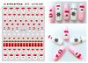 Pegatinas para Uñas de Navidad Comercio Electrónico Transfronterizo Copo de Nieve Invernal Muñeco de Nieve Pegatinas para Uñas de Navidad WG141-160