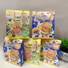 Creativo Lindo Dibujo Animado Sorpresa Caja Sorpresa Grande Bolso Infantil Papelería Bolsa de la Suerte Libreta de Estudiante Set de Regalo de Pegatinas