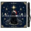 Nuevo Mantel de Mesa Estilo Navideño Americano para Sala de Mahjong, Antideslizante, Absorbente de Agua, Secado Rápido, Tapete de Mahjong, Mantel Resistente a Manchas