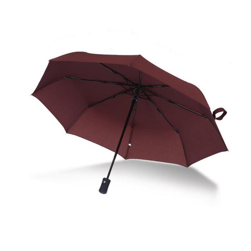 咖啡色自动伞