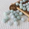 Cuentas de calabaza de jade sueltas de Myanmar, un producto de cuentas de calabaza, bricolaje, pulsera de mujer, collar, accesorios de joyería con cuentas