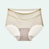 Roupa Íntima Feminina Sem Costura Estilo Novo 2025, Seda de Gelo Secagem Rápida Tamanho Grande Gancho Estendido Shorts Triângulo para Esportes Yoga Fitness