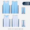 Traje de uniforme de baloncesto de doble uso uniforme de entrenamiento para competencia escolar deportes secado rápido estudiantes jersey de doble uso compra grupal personalización