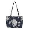 Bolsa Feminina Simples Atacado Transfronteiriço, Bolsa Feminina Transversal, Bolsa Tote de Grande Capacidade Pintada em Cores Contrastantes, Bolsa de Trabalho Moderna e Versátil