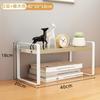 Suporte Organizador de Mesa Multi-camadas para Livros, Canetas, Pequenos Artigos de Escritório, Suporte para Encaixe, Suporte para Decorações de Quarto, Suporte para Plantas Verdes