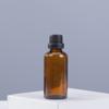 Frasco de Vidrio Marrón para Aceite Esencial 5ml-100ml Esencia Perfume Embalaje Cosmético Tapa Grande Antirrobo Frasco de Vidrio Marrón