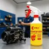 Potente Limpiador de Motores para Manchas de Aceite Pesadas, Agente Limpiador Exterior de Motores de Automóviles, Limpiador de Compartimiento del Motor