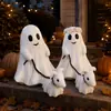 Adorno de Perro Caminando Fantasma de Halloween Arte de Terror Creativo de Resina Decoración de Mesa de Jardín Regalo del Festival de Fantasmas Estilo Nuevo