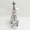 Venta al por mayor de fábrica Amazon INS Celebridad de Internet Árbol de vela aromática navideña Flujo de aire Árbol Portavelas Giratorio Linterna
