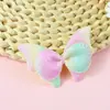 Acessórios de Cabelo com Laço Degradê e Glitter, Acessórios de Presilha de Cabelo Feitos à Mão DIY para Crianças, Materiais de Acessórios de Cabelo para Meninas