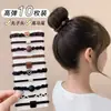 Gomas de Pelo Color Café para Mujer, Ligas Gruesas para el Cabello, Ligas de Ponytail de Moda, Gomas Elásticas de Otoño e Invierno para Mujer