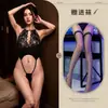 Kou Ni Lingerie Sexy Body Decote Halter Vazado Transparente Estilo Puro Desejo Biquíni Emagrecedor Roupa de Banho para Férias para Mulheres