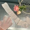 Meias rasas de cor sólida para primavera e verão, meias finas JK para meninas, meias empilháveis, estilo japonês, modernas, respiráveis e de algodão alto para mulheres