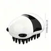 Cepillo de Baño para Perros y Gatos Suave Cómodo Forma de Panda Cepillo Masajeador de Baño para Mascotas