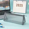 Bolsa de Lápices de Malla Transparente, Gran Capacidad, Bolsa de Almacenamiento Portátil Simple, Bolsa con Cremallera para Guardar Material de Examen Específico para Estudiantes