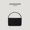 Moda Outono Inverno Bolsa Quadrada Pequena Cor Sólida Feminina Estilo Novo Coreano Versátil Botão Retro Aba Bolsa de Mão Camurça Para o Trabalho