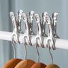 Soporte multiusos para guardar archivos, refrigerios, ropa interior, bragas, calcetines, pinzas de metal para colgar ropa, pinzas para colchas