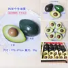 Vários modelos de simulação de frutas tropicais espuma agravada Sakya abacate mangostão falso preto Brin ameixa verde Lotus névoa