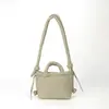 Bolso Cruzado de Algodón con Diseño de Nicho 2025, Bolso de Hombro Único Ligero y Versátil, Bolso de Mano Casual de Color Sólido, Moderno y Versátil