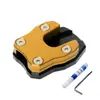 Adequado para Honda baby CT125 Super Cub suporte lateral modificado assento extra grande tripé lateral tapete antiderrapante alargado