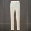 Chaqueta de Traje Cantante Masculino Anfitrión de Banquetes Ropa Formal Actuación en Escenario Coro Pantalones Ajustados Traje con Bloques de Color