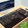 Atalho mouse pad de mesa de grandes dimensões grosso teclado pad logotipo transferência térmica mousepad mouse pad atacado