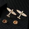 Estilo Coreano Distintivo Ropa de Hombre Accesorios Broche Moda Corona Simple Ropa de Mujer Esquina de Cuello de Camisa Par de Cuellos