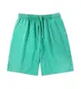 Amazon 260g shorts de terry de algodão puro lavado floco de neve frito calças de cinco pontos casuais soltas estilo europeu e americano
