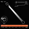 YATO Llave Flor de Ciruelo Doble Cabeza de Cuello Alto Torx Herramienta de Tablero Llave CRV Llave de Doble Propósito 5.5x7