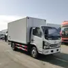 Caminhão Azul de 4,2m Marca Frozen Goods Preservation Dongfeng Dolic Caminhão Refrigerado Pode Transportar Cadeia de Frio Pode Puxar 4-5t