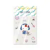 Sky Sanrio alta apariencia transparente Hello Kitty lindo ccd teléfono móvil caricatura nuevos pegatinas decorativas