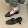 Sandalias Romanas de Nicho Francés para Mujer Verano 2025 Nuevas Sandalias Retro Tejidas Bohemias con Tacón Grueso Huecas