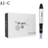 Dr.pen A1 Nano Microagulhamento Instrumento de Beleza Caneta de Massagem Elétrica Cabeça de Cristal Redondo Cabeça de Roller Dérmico 5D Sérum Facial
