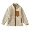 Chaqueta de Polar Otoño e Invierno para Niños con Polar Adicional y Forro Engrosado, Prenda Cálida para Bebés, Niños y Niñas, Estilo Padre-Hijo