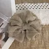 Presilha de banana com laço de bolinhas estilo coreano para mulheres, presilha de cabelo de alta qualidade, presilha vertical, presilha torcida, novo acessório de cabelo de presilha de garra 2026