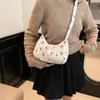 Bolso Cruzado Casual y Dulce, Bolso Tote Sencillo, Nuevo Bolso de Pana para Mujer 2025, Bolso de Hombro Moderno y Casual