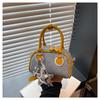 Bolsas de Alta Gama Transfronterizas para Mujer Verano 2025 Nueva Moda Bolso Cruzado Estilo Coreano Mezclilla Popular Bolso Bowling