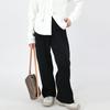 Calça de Moletom para Meninas Outono 2023 Estilo Coreano Solta Calças Infantis Calças Esportivas Retas Calças Casuais Calças de Menina para Usar por Cima