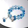 Pulsera de Cuentas Rotas de Esmalte de Colores Explosiva Han Zhishang Ins Estilo Nicho de Hada Delicado Novia Lujo Ligero Sensación de Alta Gama Pulsera