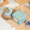 Set de Velas en Lata, Vela Aromática de Cera de Soya con Flores Secas, Taza de Vela Aromática Hecha a Mano Transfronteriza al por Mayor