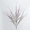 Flores Artificiais Estilo Europeu Decoração Floral para Móveis Enfeites Adereços para Arranjo de Flores de Casamento Transplante Capilar Trigo d'Água Folha de Fênix Sálvia