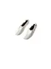 Sapatilhas de couro macio encerado a óleo de pele de carneiro com sola macia, apresentando um laço e um design plano com cadarço, sapatos femininos