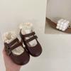 Zapatos de Piel para Niñas 2026 Primavera Nuevos Zapatos de Princesa Retro